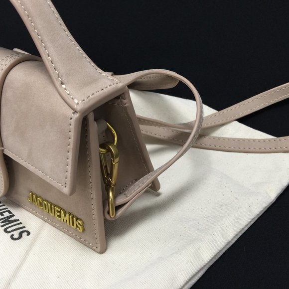 Jacquemus Le Bambino Mini Flap Bag Dark Beige - Picture 3 of 10